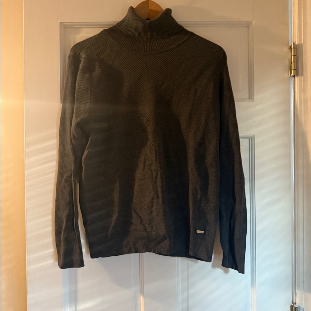 Calvin Klein Charcoal Turtleneck Sweater